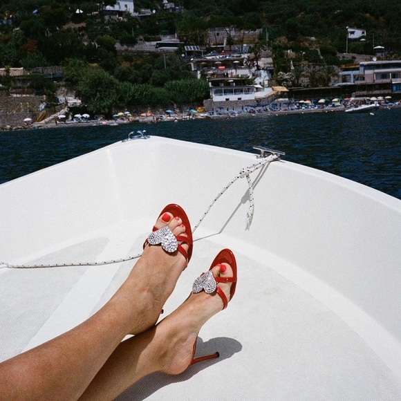 Giuseppe Zanotti Shoes - ISO! Giuseppe zanotti cuorpido red heart crystal heel size 39